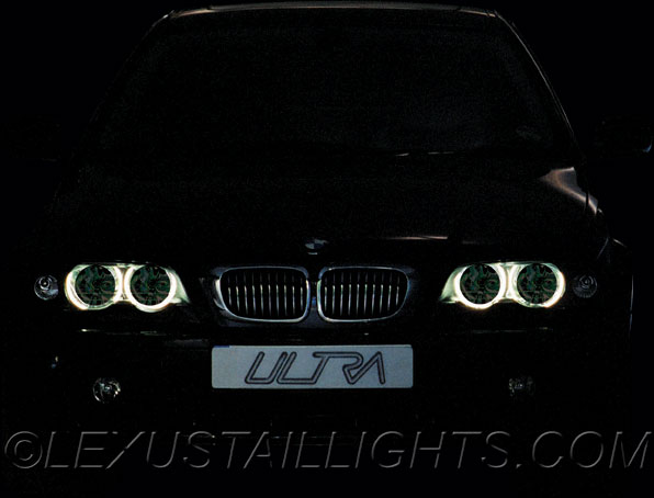 BMW E46 angel eye headlight kit