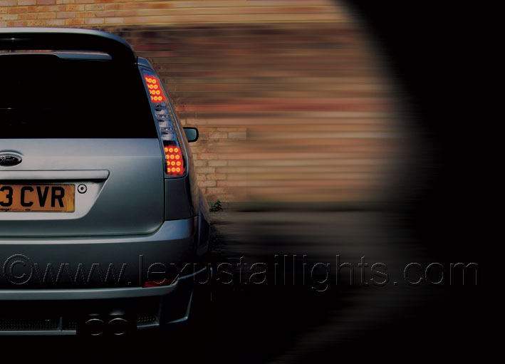 Ford Fieta Mk6 LED Lexus rear lights
